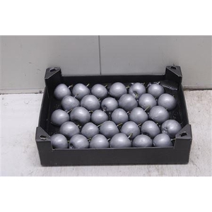 Deco Waxappel Zilver