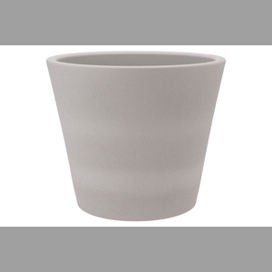 Vinci Matt Grey Container Pot 34x28cm