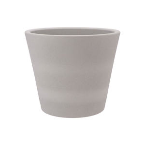 Vinci Matt Grey Container Pot 34x28cm