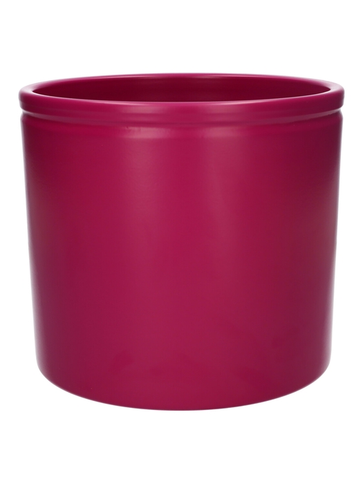 <h4>DF03-885560200 - Pot Lucca1 d23.3xh21.5 cyclamen matt</h4>