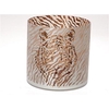 Tealight  Print Tiger H25D25