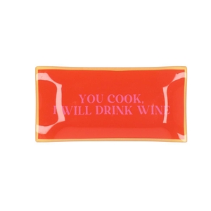 Plate Rectangle You Cook 20x10x2cm