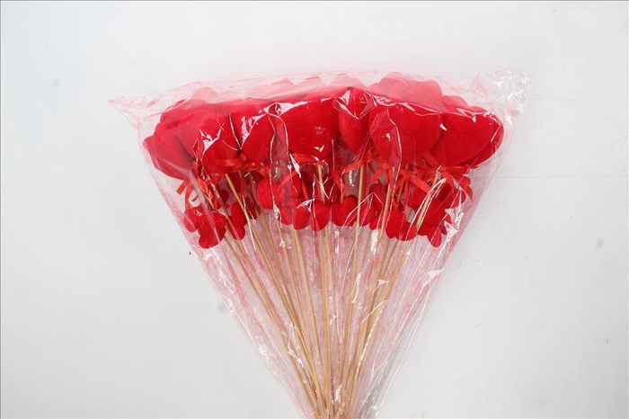 <h4>Stick heart flock red+2 hearts</h4>