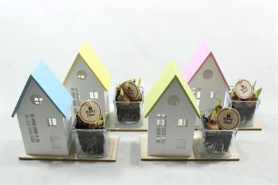 <h4>3977 Hout Huisje Op Plank</h4>