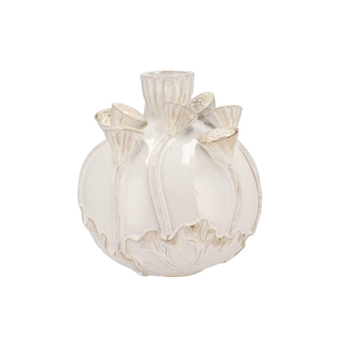 <h4>Mara White Vase Bol Lotus 30x30x30cm Nm</h4>