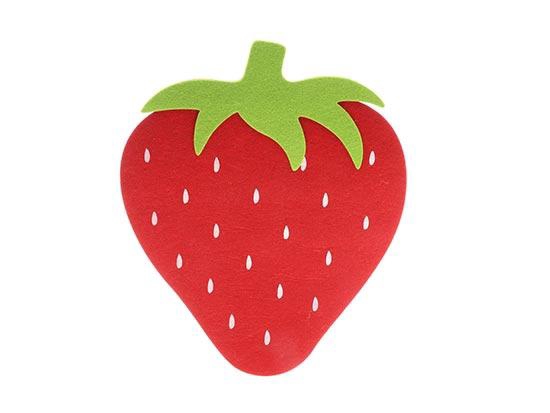 Placemat Strawberry L33W40H0.5
