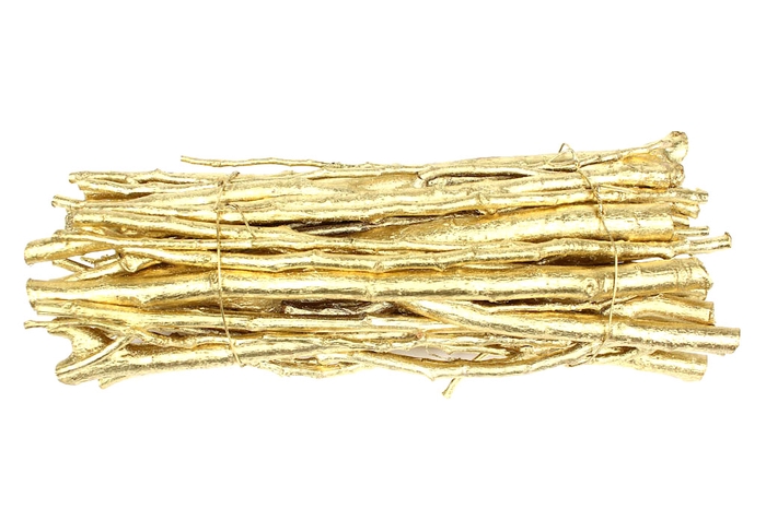 <h4>Poplar bundle diam 15cm length 30cm gold</h4>