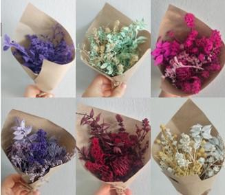 <h4>Dried bouquet 'Petit mixed colours'</h4>