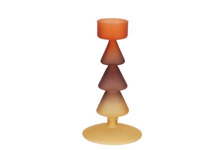 <h4>Nova Autumn Spices Candle Holder Tricolor 9x9x17cm</h4>