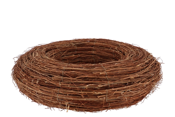Wreath Elm Tree Branches Natural 60x15cm