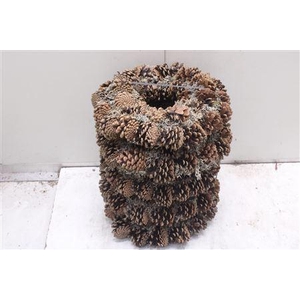 Krans Oost Grijsmos Nat 30 Cm
