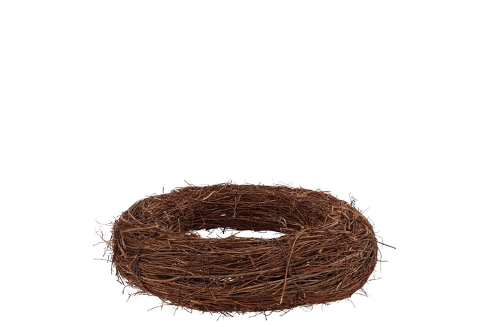 <h4>Wreath Elm Branches Brown 30x8cm</h4>