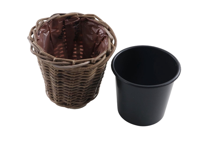 <h4>Rotan Basket Natural 4,5 L</h4>