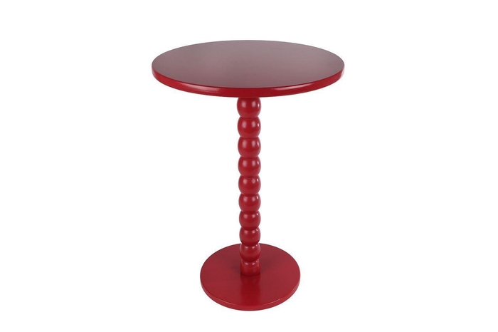 <h4>"Bijzettafel ""Pippi"" rood 35x35x5</h4>