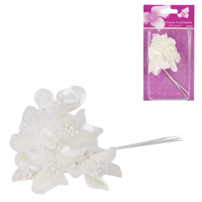 <h4>Bruiloft Deco bloem d03*13cm x6</h4>