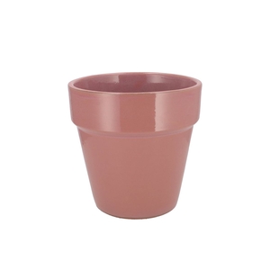 Ebbi Moss Pink Pot Glaze 17x17cm