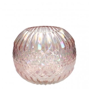 Glass Ball vase Amina d20*25cm