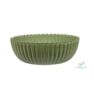 PLASTIC BOWL GREEN D25 H9
