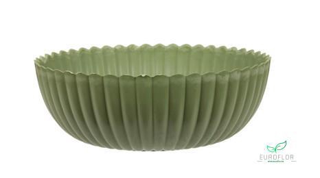 PLASTIC BOWL GREEN D25 H9