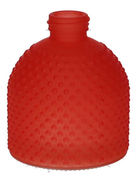 <h4>DF02-666118700 - Bottle Caro14 d7.8xh9 cherry red matt</h4>