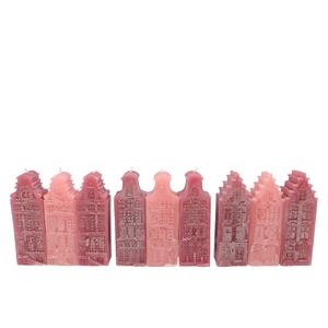 Candle A'dam House Sweets Pink Mix 7x7x20cm