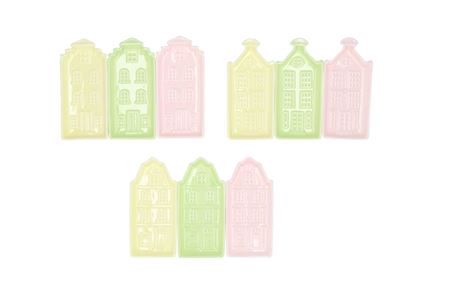 <h4>A'dam Dreamy Pastel Mix Plate Ass 9x3x18cm</h4>