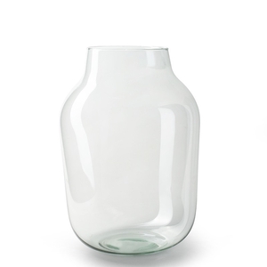 Glass Eco vase Barry d26*37cm