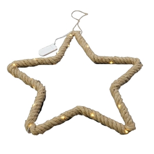 Opruiming Kerst LED hanger ster 35cm