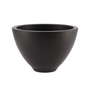 Vinci Matt Black Bowl 23x15cm