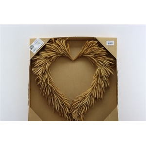 Wr Silkworm Heart Shape Natural 60cm