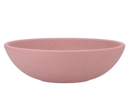 <h4>Vinci Pink Bowl Low 30x9cm</h4>