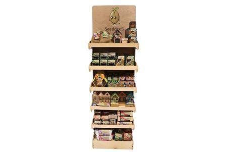 <h4>Greengift Full Assorti Display Wood 60x40x195cm</h4>