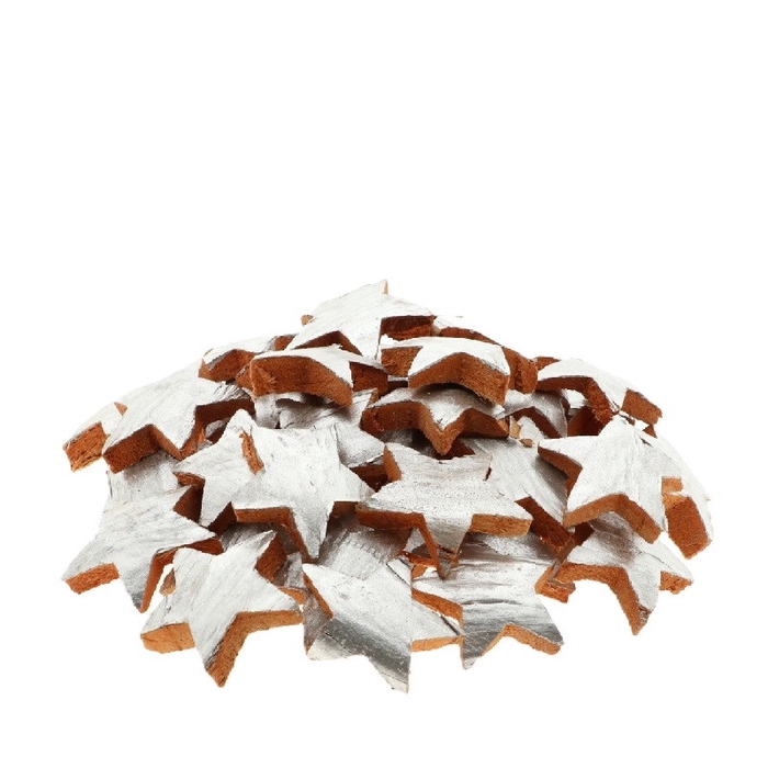 <h4>Kerst Deco ster coco d07cm x50</h4>