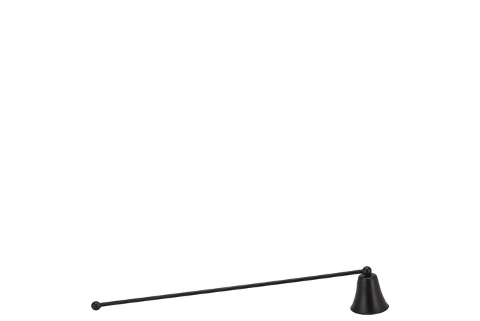 <h4>Candle Snuffer Black Metal 4x28x4cm</h4>