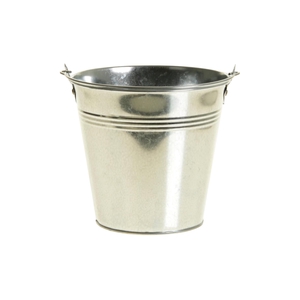 DF04-925210437 - Bucket zinc Ivydale d11xh9.6 silver