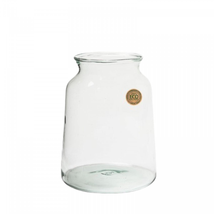 <h4>Glas Vaas Eco Eddy d15/22*30cm</h4>