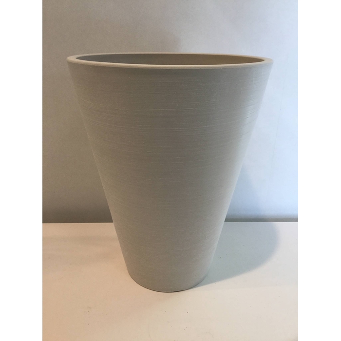 <h4>pot eco friendly d25,5x32,5cm white stone</h4>