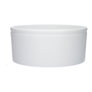 Planter Lucca d22.5xh10.1 white matt