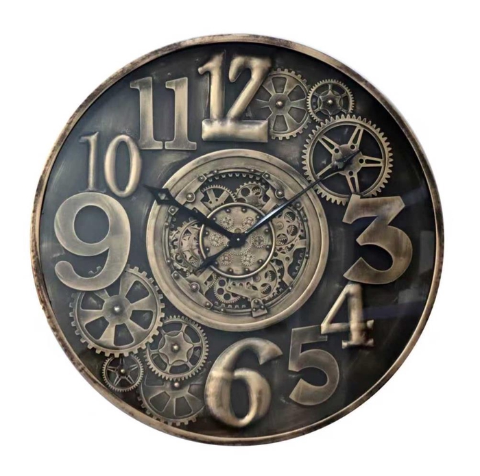 <h4>Clock Gear Ø100cm Copper 51959</h4>