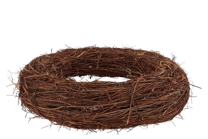 <h4>Wreath Elm Branches Brown 60x13cm</h4>