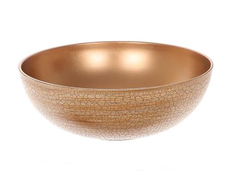 <h4>Bowl Melam Crackle L30W30H10D47</h4>