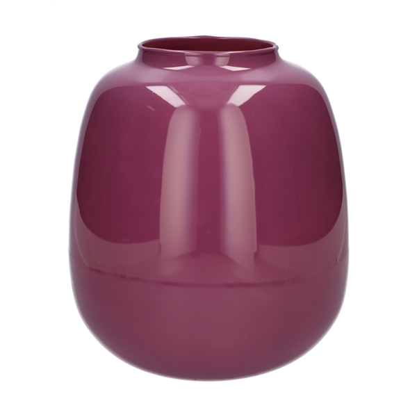 <h4>Vase Amelie d10.5\\22.2xh25.3 aubergine milky</h4>