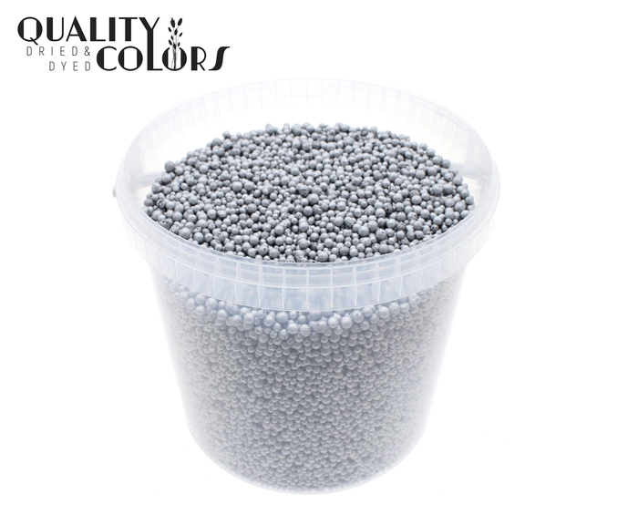 Terracotta pearls 10 ltr bucket Silver