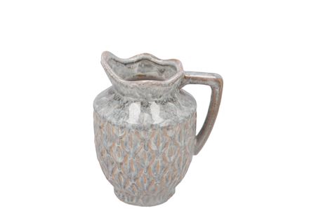 <h4>Inga Boa Grey Vase Active Glaze 18x14x21cm Nm</h4>