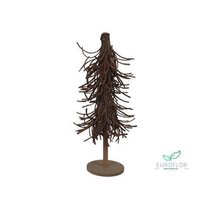 RATTAN TREE ON FOOT NATURAL 25X58CM