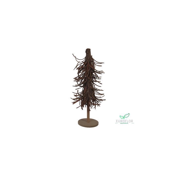 <h4>RATTAN TREE ON FOOT NATURAL 25X58CM</h4>