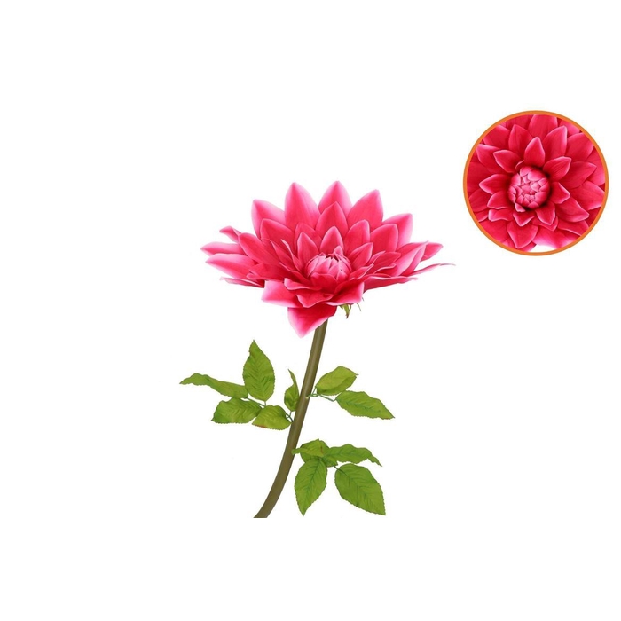 <h4>Silk Amazing Dahlia Beauty Fuchsia Xl 43x110cm</h4>