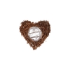 Wreath Root Heart Nat 30x10cm