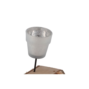 Waxine Basic Matt Silver On Stick P/1 7cm Nm