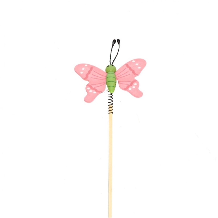 <h4>Bijsteker 50cm Vlinder Spring 6cm</h4>
